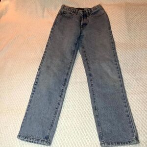 90's Vintage American Eagle Outfitters stone washed  "Dungarees"  US made